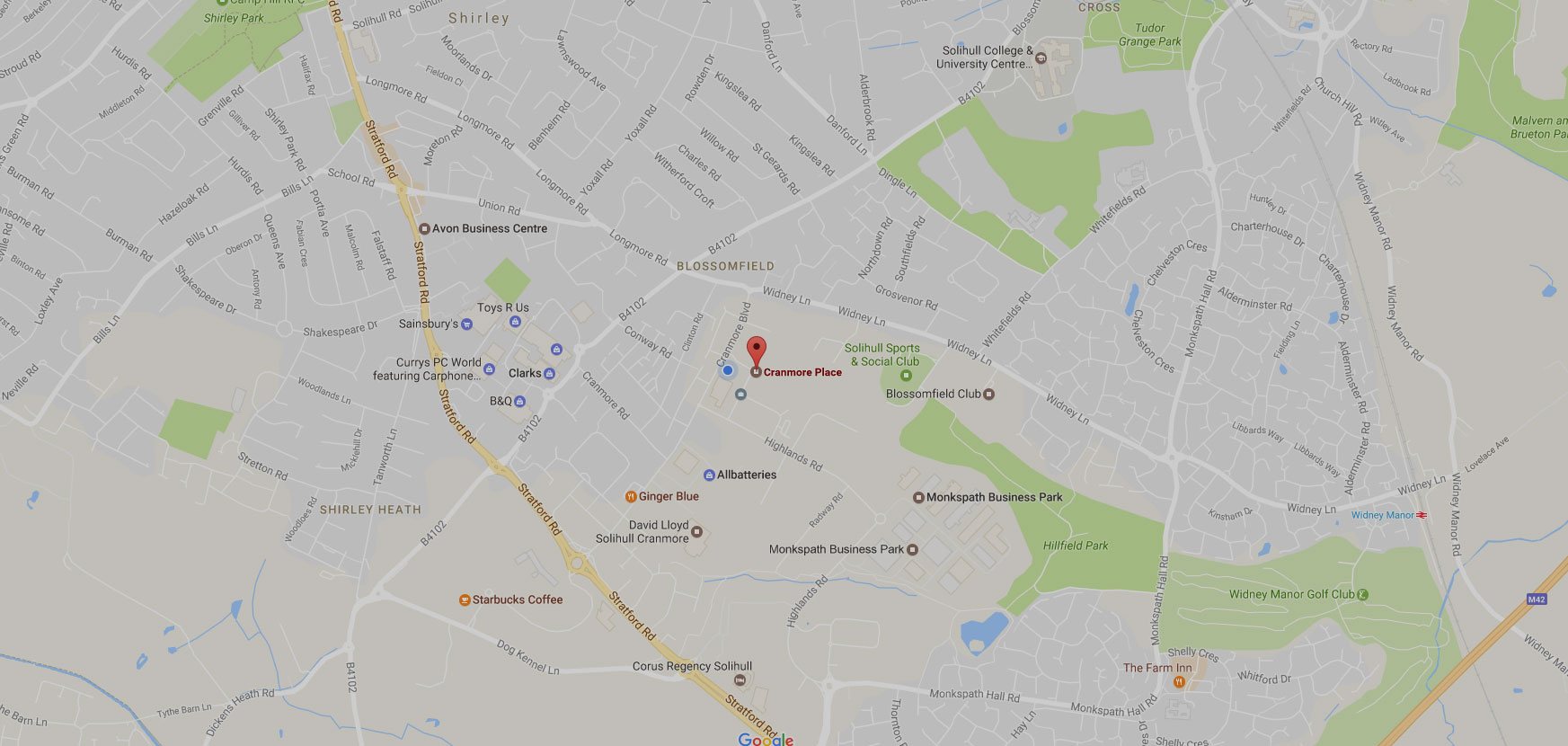 Cranmore Place location